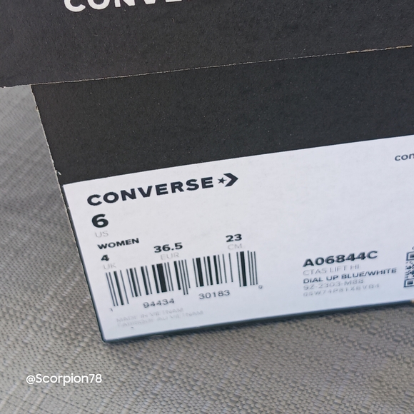 Converse CTAS  Lift Embroidered Bracelet Shoes Size 6 Wom - Picture 10 of 11